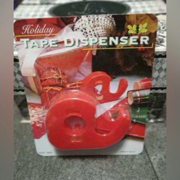 New! Vintage! Holiday Tape Dispenser - Picture 1 of 1